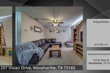 207 Vivian Drive, Waxahachie, TX 75165