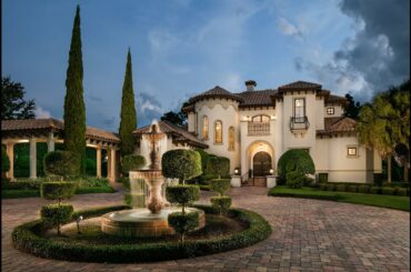 Gorgeous Spanish Revival Mansion In Lake Butler Sound Windermere Fl