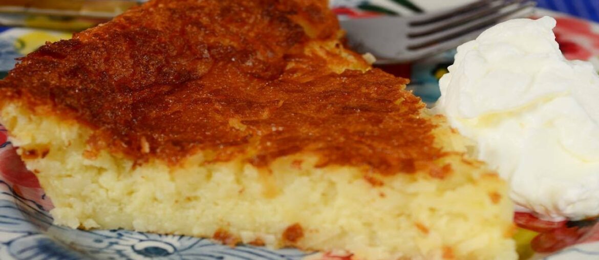 Impossible Coconut Pie Recipe Demonstration – Joyofbaking.com Impossible Coconut Pie Recipe Demonstration - Joyofbaking.com