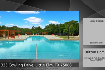 333 Cowling Drive, Little Elm, TX 75068