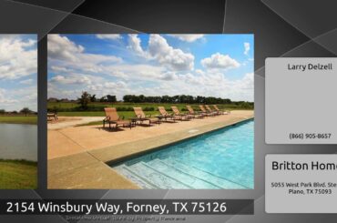 2154 Winsbury Way, Forney, TX 75126