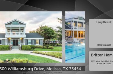 2500 Williamsburg Drive, Melissa, TX 75454