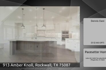 913 Amber Knoll, Rockwall, TX 75087