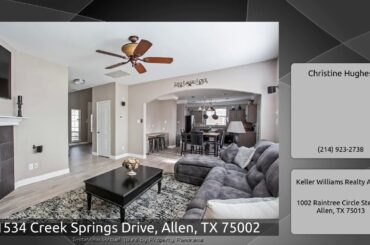1534 Creek Springs Drive, Allen, TX 75002