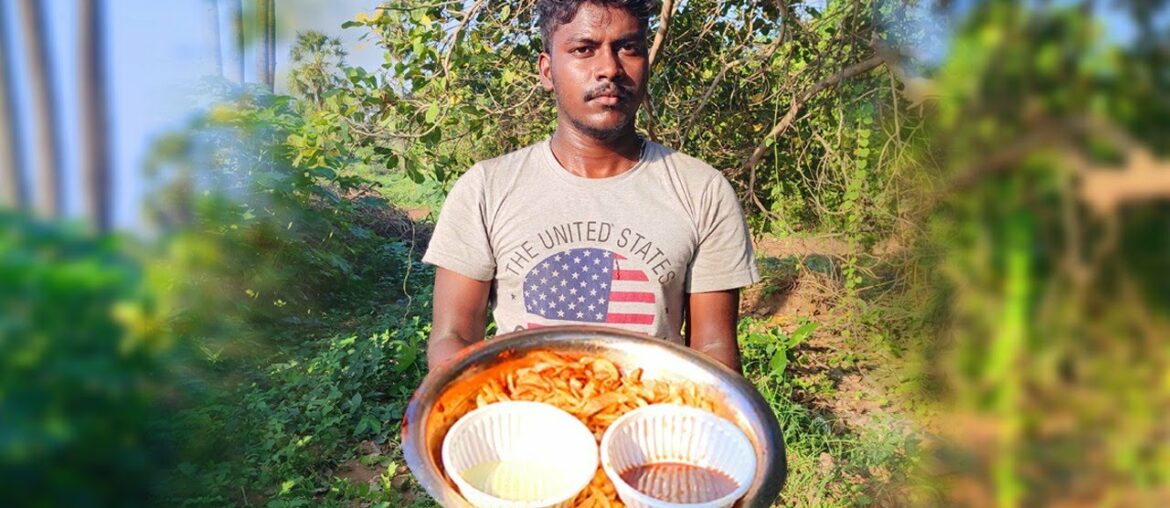 FRENCH FRIES RECIPE l CRISPY FRENCH FRIES RECIPE l HOMEMADE VILLAGE COOKING l FRIENDS COOKING