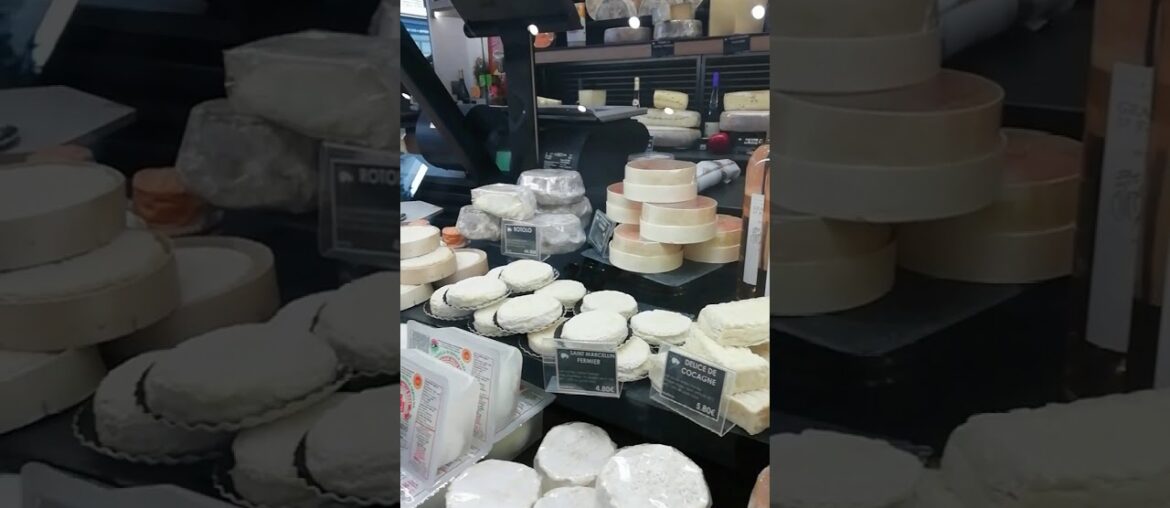 Some cheese in Paris France