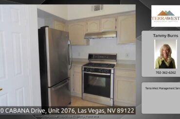 3400 CABANA Drive, Unit 2076, Las Vegas, NV 89122