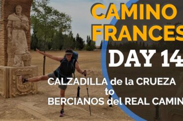 Camino Framces Day 14  Calzadilla de la Cueza to Bercianos del Real Camino