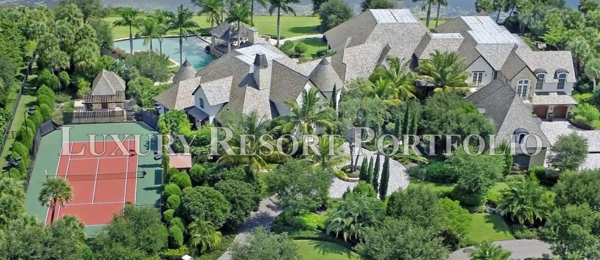 DELRAY BEACH PALATIAL LAKEFRONT MANSION | Stone Creek Ranch French Estate | Luxury Resort Portfolio