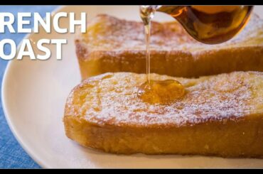 簡単！フレンチトーストの作り方 / EASY! French Toast Recipe (Breakfast Egg Bread) 【ASMR】