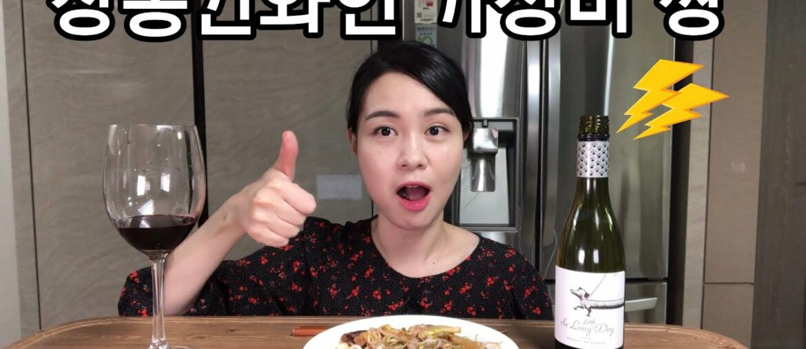 장동건 와인은 가성비 좋은 와인, 프랑스레드와인 + 차돌박이숙주볶음 wine mukbang