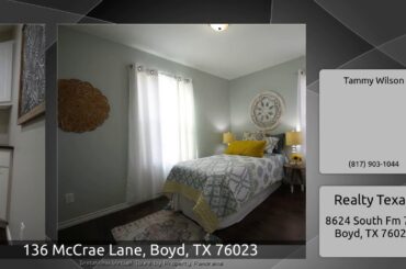 136 McCrae Lane, Boyd, TX 76023