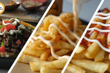 French Fries 3 Flavorful ways - Recipes By Food Fusion