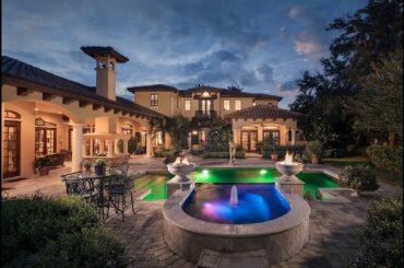 Incredible Tuscan estate in Lake Butler Sound Windermere Fl.