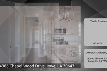 4986 Chapel Wood Drive, Iowa, LA 70647