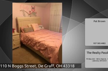110 N Boggs Street, De Graff, OH 43318