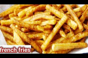 क्रिस्पी फ्रेंच फ्राइज बनाने की easyरेसिपी जो आज तक नहीं देखी होगी/crispy potato french fries recipe
