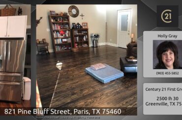821 Pine Bluff Street, Paris, TX 75460