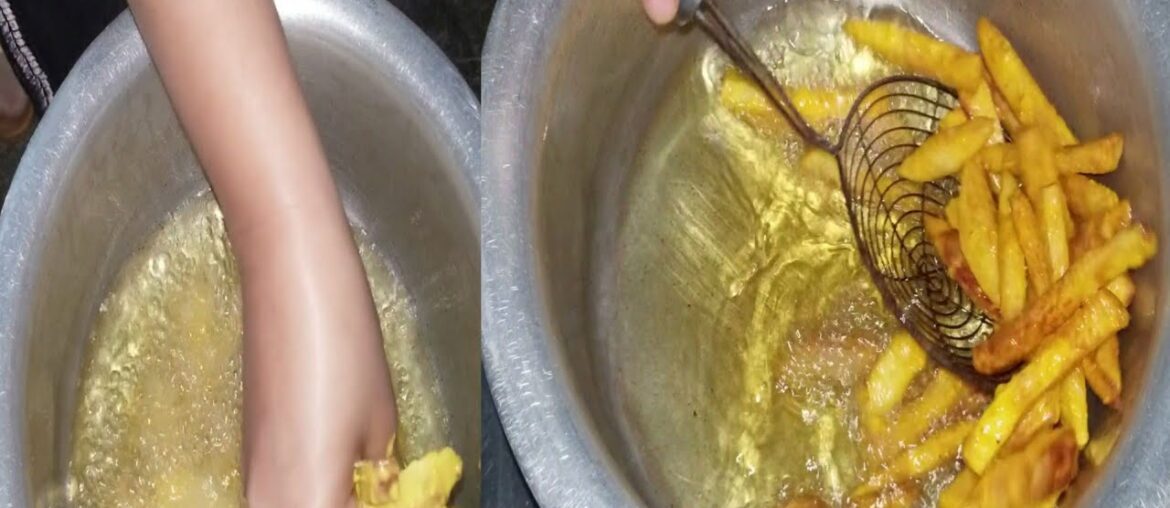 French fries recipe-homemade crispy french fries recipe