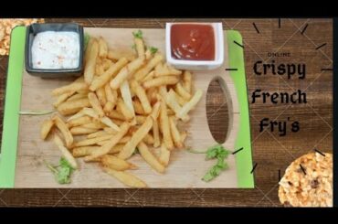 Kids Special Crispy French Fry's Recipe🍟കുഞ്ഞിക്കൂട്ടുകാർക്കയി കിടിലൻ ഫ്രെഞ്ച്ഫ്രൈസ്