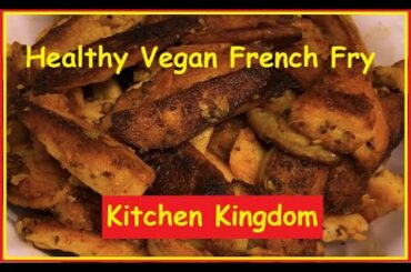 Healthy French Fries | Taro | Vegan Recipe