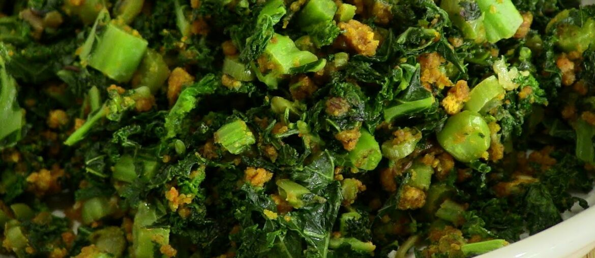Kale Subzi – Indian Vegetarian Recipe | Show Me The Curry Kale Subzi - Indian Vegetarian Recipe | Show Me The Curry