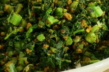 Kale Subzi - Indian Vegetarian Recipe | Show Me The Curry