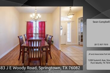 2883 J E Woody Road, Springtown, TX 76082