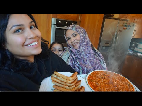 WITH MALIHA MAKING FRENCH TOAST MY SPECIAL BEANS AND STUFFED POTATO