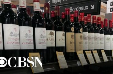 Impact of proposed tariffs on European wines