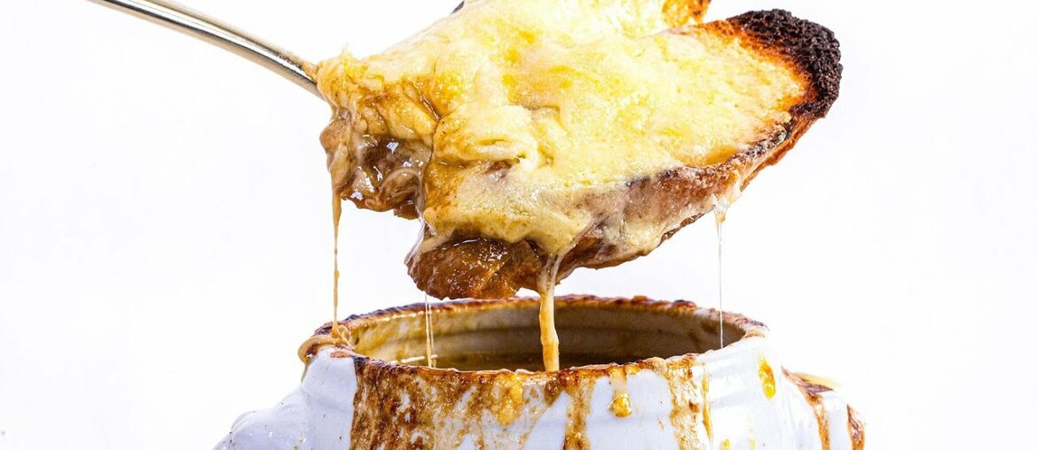How To Make French Onion Soup with Porcini Stock By Rachael
