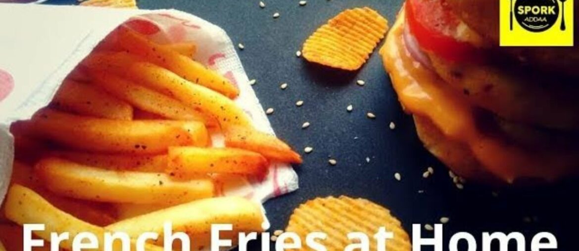 Crispy French Fries - French Fry Recipe || Recipe Bangla