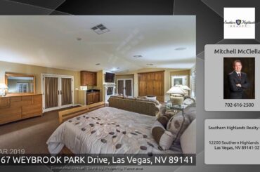 11767 WEYBROOK PARK Drive, Las Vegas, NV 89141