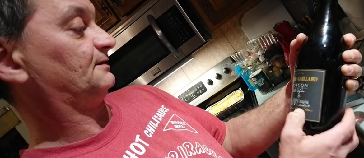 François trying nice wine