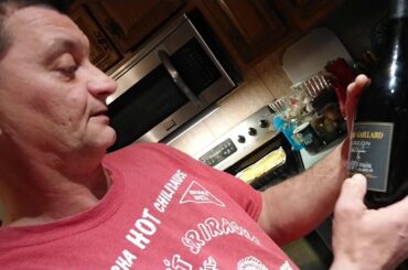 François trying nice wine