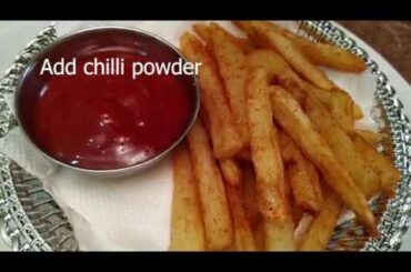 How to make Crispy French Fries Recipe || 2020