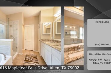 1616 Mapleleaf Falls Drive, Allen, TX 75002