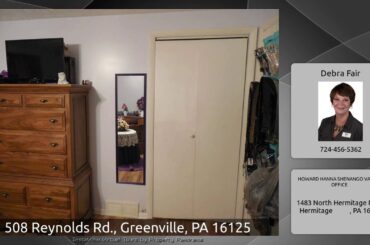 508 Reynolds Rd., Greenville, PA 16125