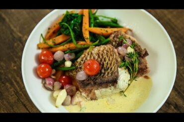 Pan Fried Red Snapper With Lemon Butter Cream Sauce | Fish Recipes | Varun Inamdar