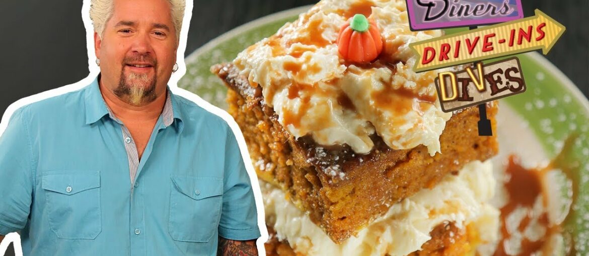 Guy Fieri Eats PUMPKIN BREAD French Toast (from #DDD) | Food Network Guy Fieri Eats PUMPKIN BREAD French Toast (from #DDD) | Food Network