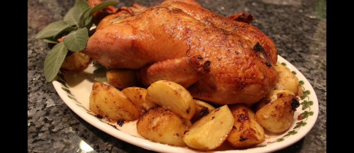 Roast Duck Recipe - OrsaraRecipes