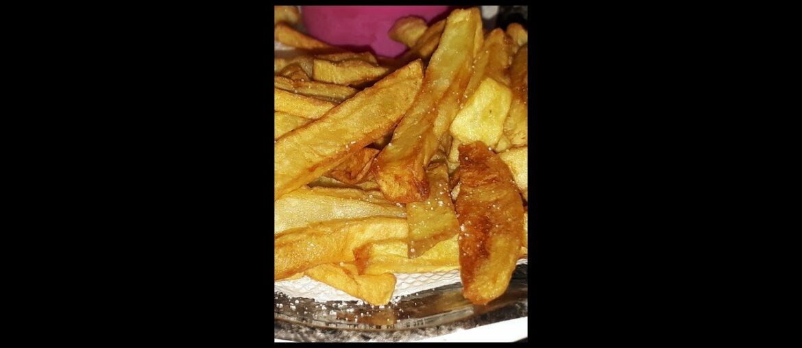 How to make Easy Homemade French fries || Homemade Finger chips recipe || 😋😋