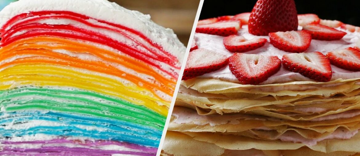 4 Crepe Recipes For All Dessert Lovers • Tasty