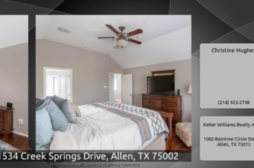 1534 Creek Springs Drive, Allen, TX 75002