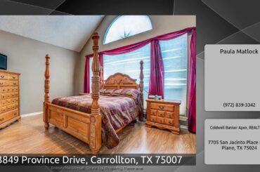 3849 Province Drive, Carrollton, TX 75007