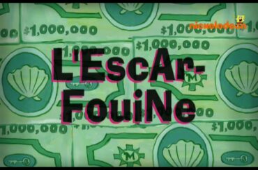 SpongeBob - Gramma's Secret Recipe/The Cent of Money - Title Cards (FRENCH)