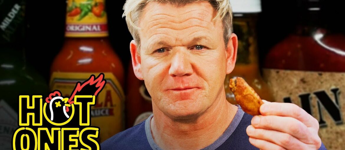 Gordon Ramsay Savagely Critiques Spicy Wings | Hot Ones