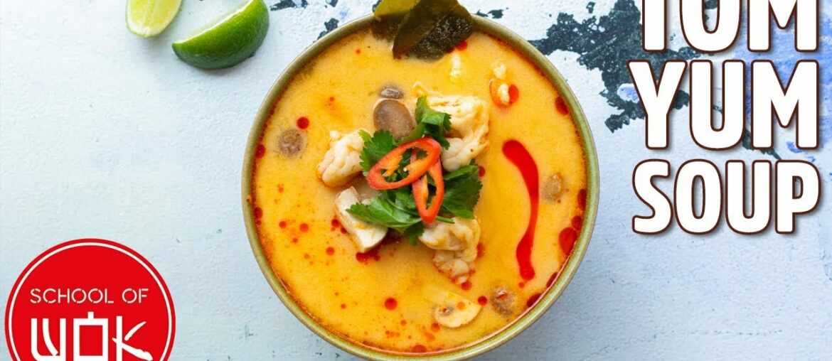 Super Easy Tom Yum Soup Recipe! | Wok Wednesdays