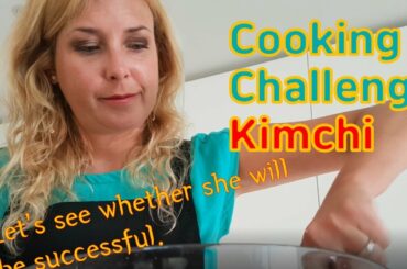 Cooking Challenge Kimchi (the simplest Kimchi recipe for beginners )