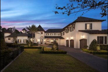 $6 Million Dollar French-inspired Estate in Disney's Golden Oak.